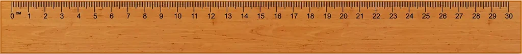 how to read a centimeter ruler